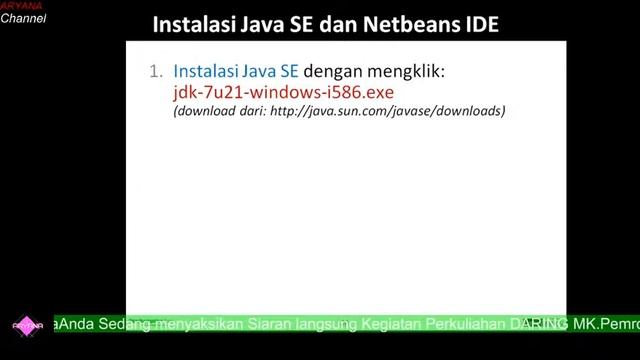 Kuliah DARING Pemrograman Web 1/Wiratama смотреть онлайн