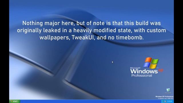 Windows Pre-releases: Windows XP builds 2531 & 2532 смотреть онлайн
