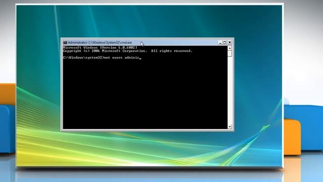 Disable the default administrator account in Windows® Vista смотреть онлайн