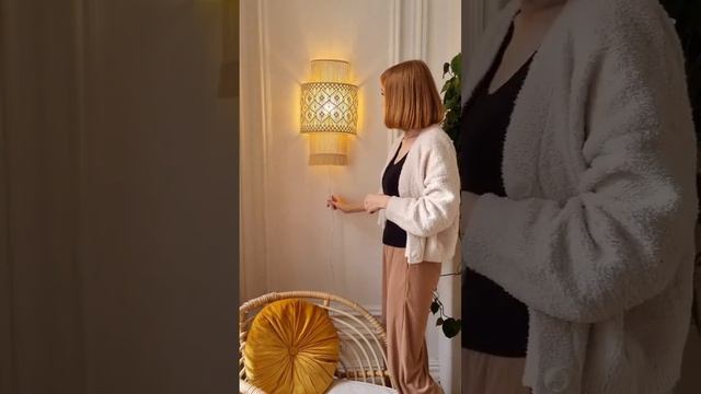 Один из самых любимых светильников ✨️ #макраме #макрамедекор #макрамеабажур #макрамебра #уютныйдом смотреть онлайн