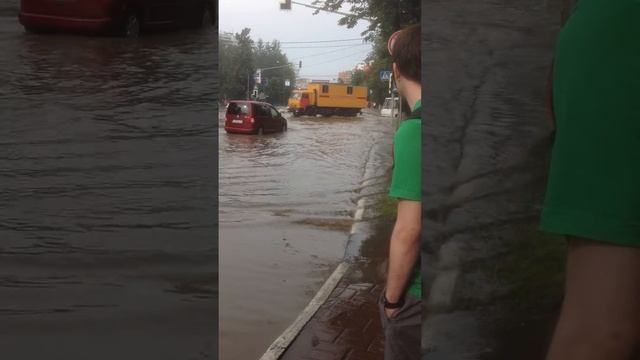 Потоп в Одинцово 07.07.2013 смотреть онлайн
