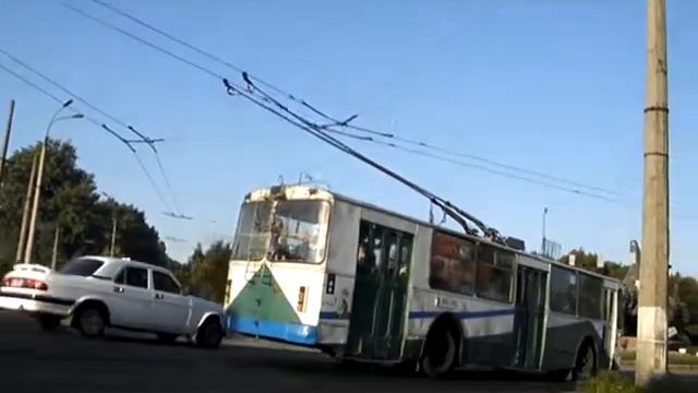 Черкасский троллейбус 29.08.2011г смотреть онлайн