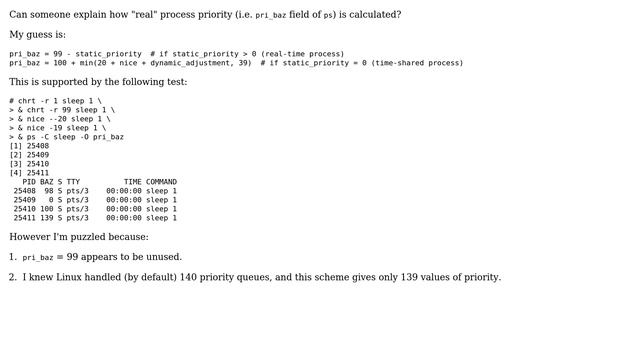 Unix & Linux: How is process priority calculated? (2 Solutions!!) смотреть онлайн