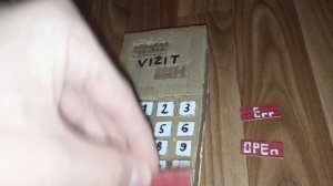 📟Домофон VIZIT - SM 101T Из картона! (обзор)