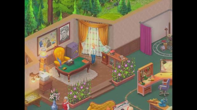 Homescapes Studio Room Day 5 / Комната для творчества день 5