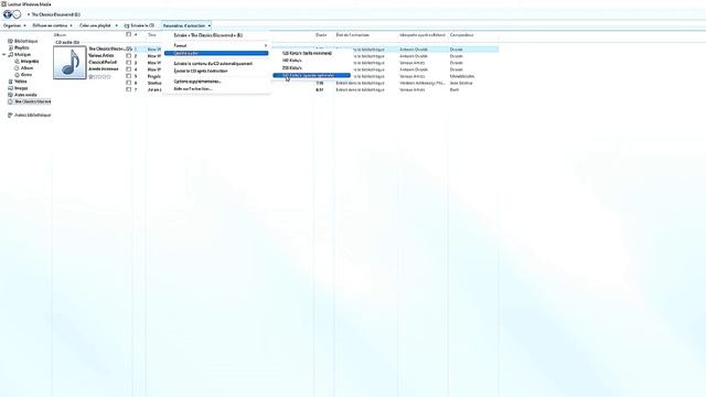 EXTRAIRE des Fichiers Musique d'un CD avec WINDOWS MEDIA PLAYER смотреть онлайн