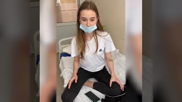 20-ти летняя пациентка Инфекционного  стационара в п. Красково поступила с поражением легких 65%