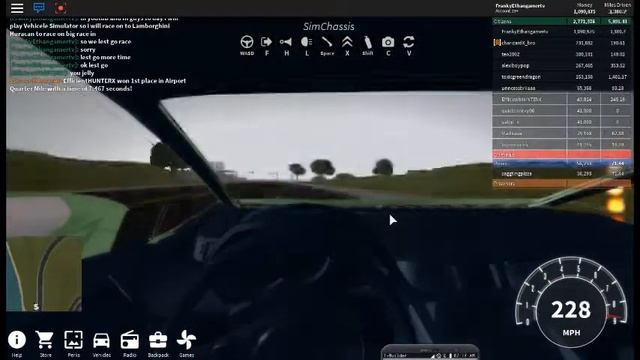 roblox {Vehicle Simulator} Lamborghini huracan car to big race VID 1 смотреть онлайн