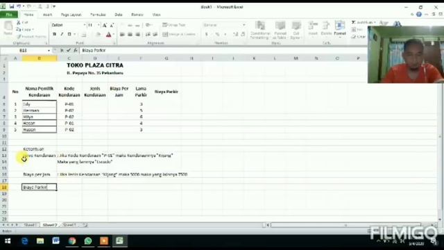 Tutorial MS Excel penggunaan rumus Fungsi Logika IF смотреть онлайн