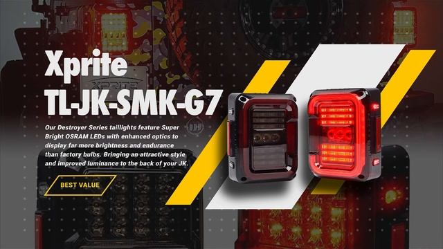 🥇TOP 5: Best LED Tail Lights for Jeep JK смотреть онлайн