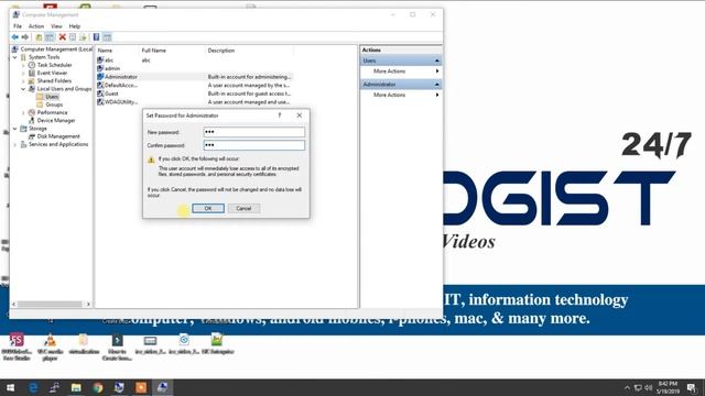 How to Enable Built-in Administrator in Windows 7,8 10, How to make any common user an Administrato смотреть онлайн