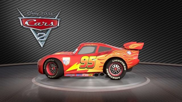 Cars 2: Turntable "Lightning McQueen" смотреть онлайн
