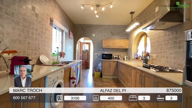 🍀 Exclusive Villa in Alfaz Del Pi, Alicante, Spain | Costa Blanca Green смотреть онлайн