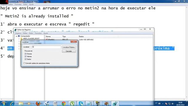 Metin2 resolvendo o erro " Metin2 is already installed " смотреть онлайн