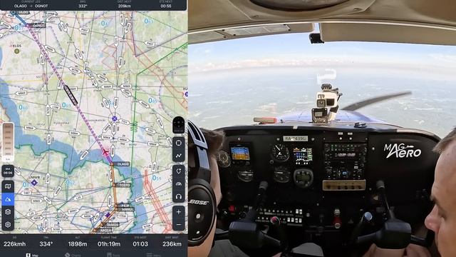 Минск-Питер на своем самолете. Прошли границу в Пскове. Cessna 172. Пилот Мельников