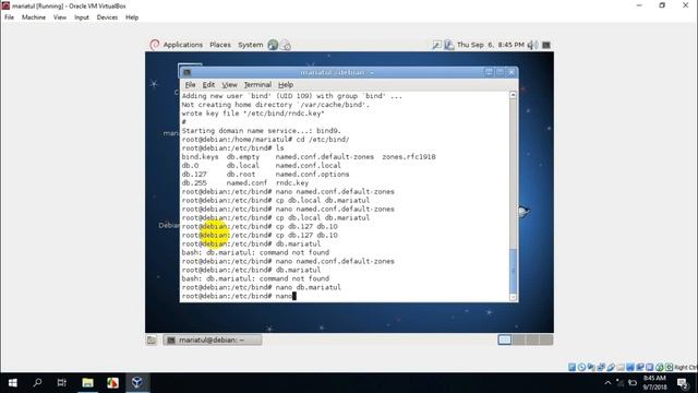 KONFIGURASI DNS SERVER DEBIAN DI VIRTUALBOX смотреть онлайн