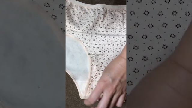 Трусы Pure comfort / бежевые хб с набивным рисунком смотреть онлайн