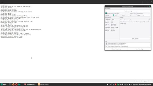 [Pamac 9.2.0] Hanging for minutes when installing my very first snap on the system (Spotify) смотреть онлайн