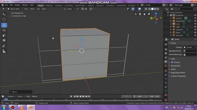 CORNER CUSTOM RULER AND WINDOW CREATION IN BLENDER 2.8 смотреть онлайн