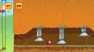 Прохождение RED BALL 3  (1 - 7уровни).