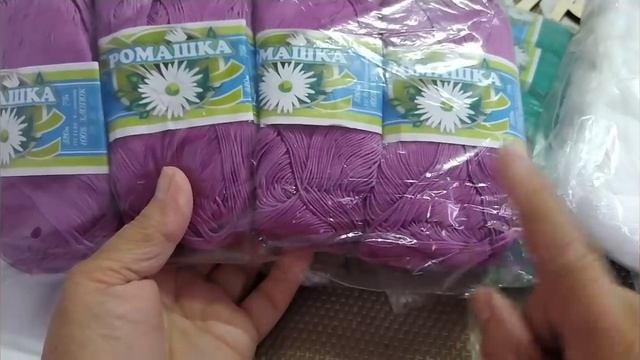 Пряжа /// Обзор посылки /// Хлопок /// смотреть онлайн