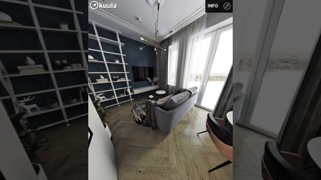 Визуализация угловой планировки с видом на ул. Дубровская смотреть онлайн