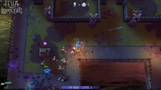 With Great Science | Let's Look At Tesla vs Lovecaraft Alpha Gameplay Part 1 смотреть онлайн