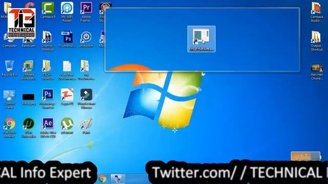 How to shut down windows 7 or windows 8, 8 1 and window 10 in just one click смотреть онлайн