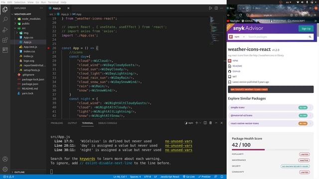 REACT TUTORIAL - Weather App #2 смотреть онлайн