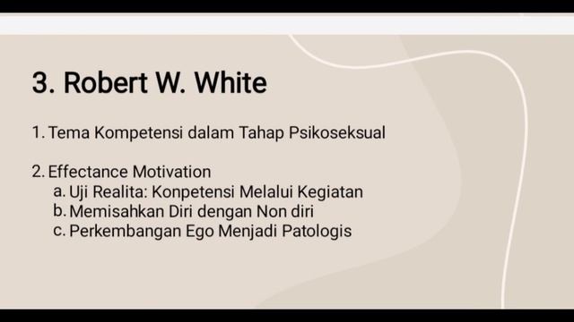 Teori Psikologi Ego : Anna Freud, Robert W. White, dan Heinz Hartmann смотреть онлайн
