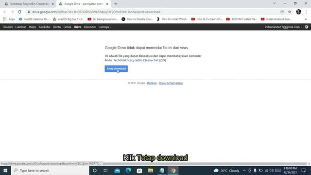 File di Recycle Bin Tidak Bisa Dihapus (SOLUSI) смотреть онлайн