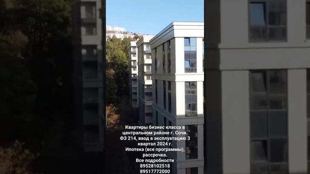 Квартиры в центральном районе города Сочи. #недвижимость #недвижимостьсочи #новостройкисочи смотреть онлайн