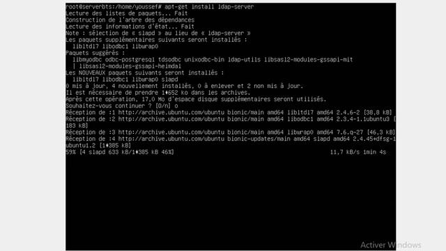 service LDAP sous ubuntu serveur смотреть онлайн