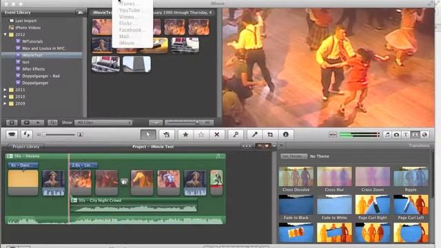 iMovie Tutorial - 7. Exporting your Movie смотреть онлайн