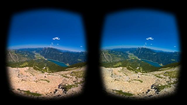 3D VR 180 4K  Seekarspitze Mountain 2053m Tyrol,-Austria.  Slideshow -Shooting With Kandao QooCam
