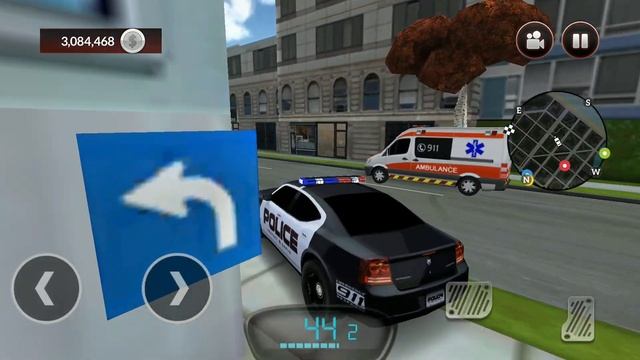 Police Car Race in City - Drive for Speed Simulator - Android Gameplay FHD смотреть онлайн