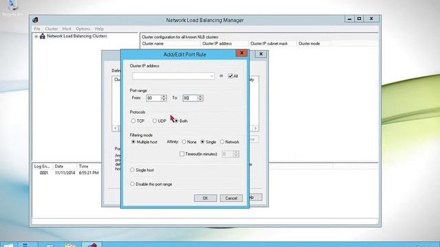 Configuring NLB Affinity and Port Rules in Windows Server 2012 смотреть онлайн