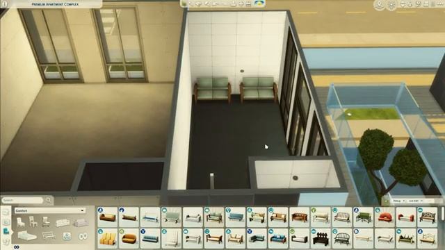 Sims 4 FOR RENT | Premium Modern Apartments 4 in 1| NO CC | Speed Build смотреть онлайн