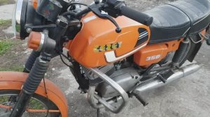 Мотоцикл Чезет Cezet 350 Typ 472.5 Осмотр его