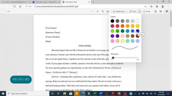 HOW TO SIGN PDF DOCUMENT USING MICROSOFT EDGE