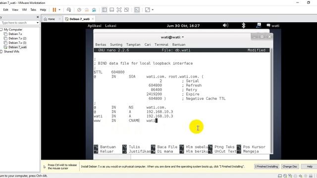 Admistrasi jaringan Telnet dan Srs pada Debian 7 смотреть онлайн