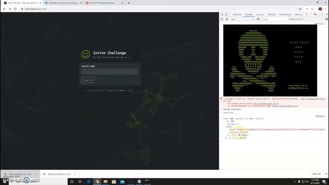 Hack The Box: How to get invite code смотреть онлайн