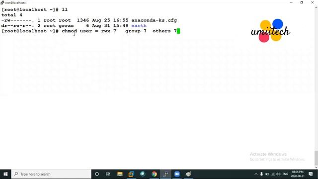 Linux Command Permission @Aryafaujdar #linux #permissiontodance смотреть онлайн