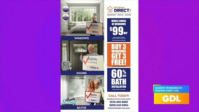 GDL: Windows Direct USA is helping to upgrade your Windows, Doors and Bathroom смотреть онлайн