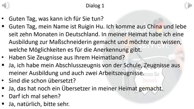 Dialoge B1  | Deutsch Lernen Durch Hören | 13 |