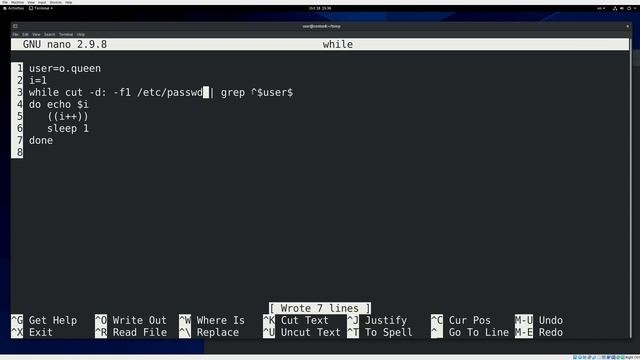 32. bash скрипты #6 смотреть онлайн