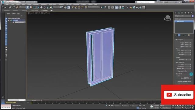 3ds max 2019#18 Creating a Sliding Window free tutorial смотреть онлайн