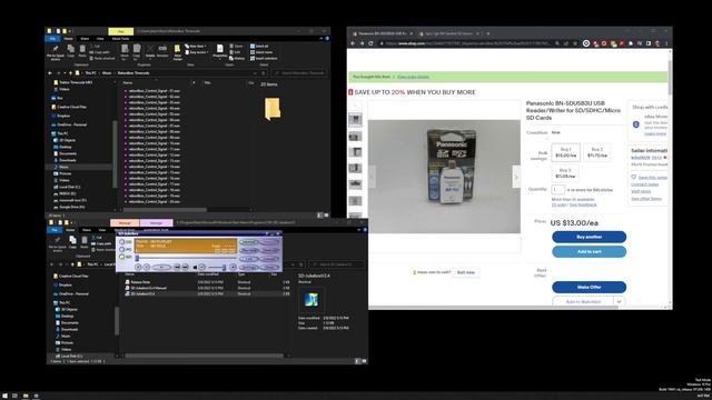 SD Card Audio for SL-DZ1200 on Windows 10 natively (no virtual machine) смотреть онлайн