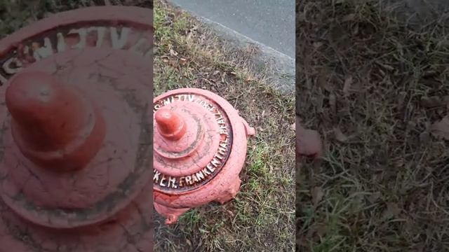 Паровой гидрант 1907 года