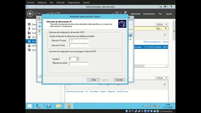 Instalar DHCP y agregar un ámbito - Windows Server 2012 R2 смотреть онлайн